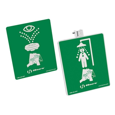 Haws Push Plate SP218